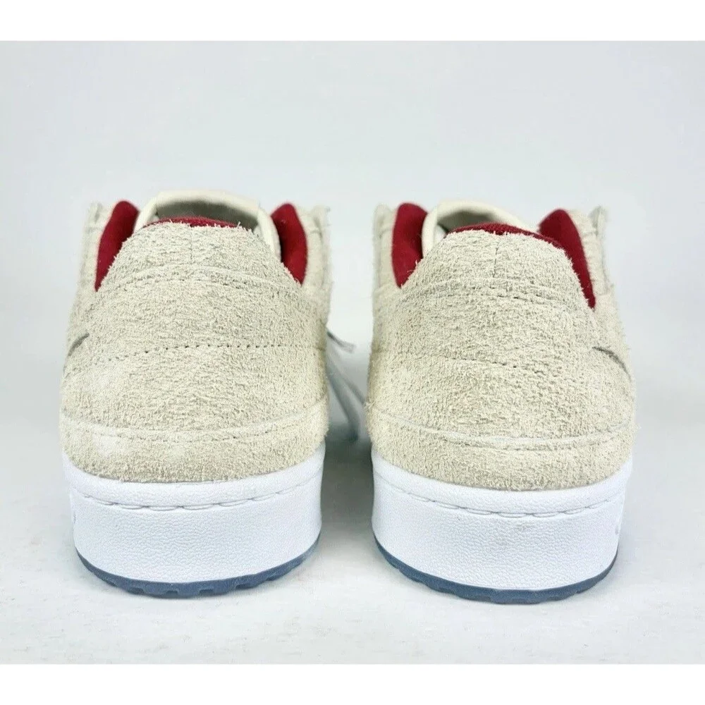 New Adidas Forum Low CL NCAA Indiana Hoosiers Sneakers HQ7482 US Mens Size 12